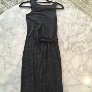 Alternative Dresses - Dark Gray Maxi Dress Alternative Dresses - Dark Gray Maxi Dress